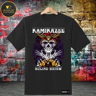 T-shirt for Men and Women MALL QUALITY Kamikazee Band KMKZ1W Design Ink Clothing
