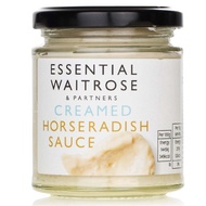 Essential Waitrose & Partners Creamed Horseradish Sauce 180g