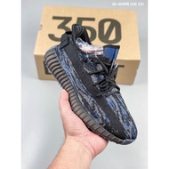 Original AD Yeezy Boost 350 V2 Running Shoes Men Women Sports Black Blue