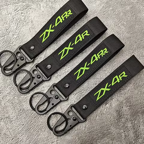 For Kawasaki ZX4RR ZX4R Keychain Motorcycle Accessories Key Chain Moto Tail Tidy Fairings Keyring CA