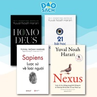 Yuval Noah Harari Book Series - A Brief History of Humanity, Future, Nexus and 21 Lessons