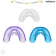 NAILSDECOR Mouth Guard, Silicone Professional Teeth Protection,  Blue Purple Pink Boxing Gum Shield 