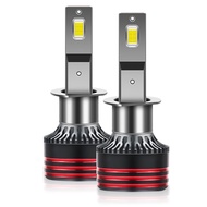 DICN ไฟหน้ารถ H11 LED 1คู่ H1 H4 H3รถ12V 24V ไฟตัดหมอกไฟฉายคาดศีรษะ Led รถยนต์12V 24V 20000LM HB4 10