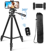 Phone Tripod 54&amp;quot  Lightweight iPhone Tripod Stand for Camera iPhone Samsung and Most Phones with