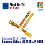 FLEXIBLE ON OFF SAMSUNG GALAXY J5 2016 J7 2016 (2pcs) FLEXIBLE ON OFF SAMSUNG J510 FLEXIBLE ON OFF S