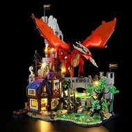 LED Light Kit for Lego Dungeons & Dragons: Red Dragon's Tale 21348,Design and Configuration Compatib