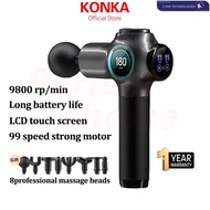 Professional Massage Gun 99 Speeds 8 Massage Head Vibrator Massage Machine Konka Sport Recovery Body