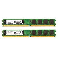 2 ชิ้นชุด DDR2 1GB 2GB 800Mhz PC2-6400 DIMM Desktop PC RAM 240 Pins 1.8V NON ECC ขายส่งราคา