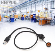 HEEPDD IP68 USB Connector USB3.0 Type C Female to Male with Cable Socket Buckle Lock for Mechanical 