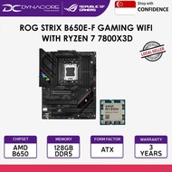 Asus ROG STRIX B650E-F GAMING WIFI Motherboard With AMD RYZEN 7 7800X3D Processor