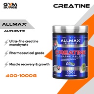ALLMAX Nutrition, Creatine Powder, 100% Pure Micronized Creatine Monohydrate, Pharmaceutical Grade C