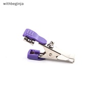 WGT 1Pc Multifunction Alligator Clip Connector For Animal/Vet ECG EKG Monitor Cable N