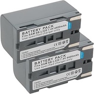 2 Packs 7.4V 4400mAh SB-LSM320 Battery for Samsung VP-L530 SC-L901 VP-L600B SC-L810 VPL3000 SC-L710 