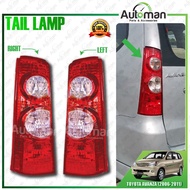 Toyota Avanza 2006 - 2011 Rear Taillight Taillamp Tail Lamp Left &amp; Right Side