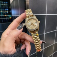 2026 Fashion Sports Worker Log Series Diamond-studded Disc Diamond Face Quartz Steel Band Women's Me
