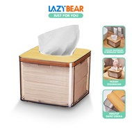 Lazy Bear Tissue Box D43 Tissue Box/Tissue Container Minimalist Tissue Holder/Toilet Tissue Holder/Bathroom Tissue Box