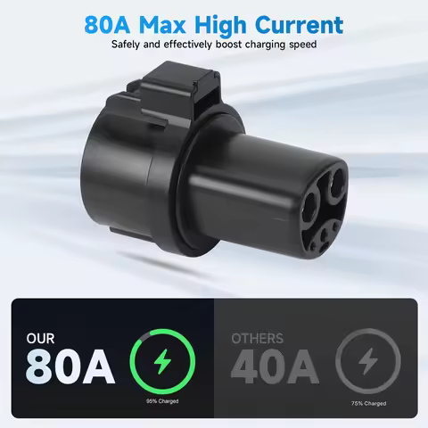 Electric Vehicle EV Adapter for Type 1 to TESLA Convertor J1772 to Tesla EV Charger Connector for El