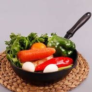 24cm Obsidian Big Mouth Wok No Fume Wok Induction Cooker Wok