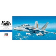 Hasegawa 1/72 F/A-18D Hornet USMC Plastic Model Aircraft Fa18d Not Yet Assembled New Glue Paint