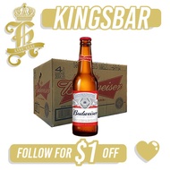 Budweiser Pint Beer 24x330ml (BBD: May/2025)