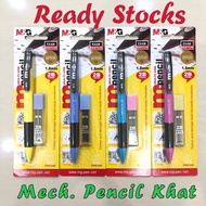 多功能铅笔 PENCIL KHAT 1.8MM PENSEL HAD PENCIL Mechanical Pencil Khat | Pensel Khat | Pensel Jawi 涂黑笔 Cal