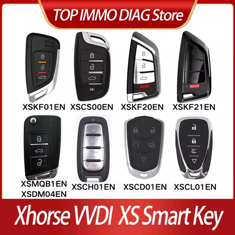 Xhorse VVDI keyless XSKF01EN XSCS00EN XSKF20EN XSKF21EN XSMQB1EN XSDM04EN XSCH01EN XSCD01EN XSCL01EN