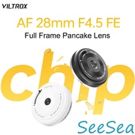 Viltrox 28mm f4.5 Full Frame AutoFocus Lens for Sony FE-Mount Fuji FX Mount Pancake Lens