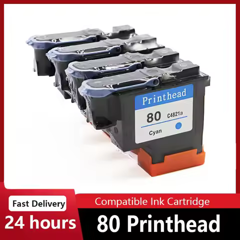 80 Printhead For HP Designjet 1050 1055 1055cm 1050c Plus Printer C4820A C4821A C4822A C4823A Compat