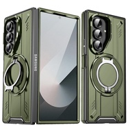 Magnetic Ring Stand Case Shockproof for Samsung Galaxy Z Fold 7 Z Fold7 Cover