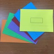 10 pcs fail kertas poket paper file pocket fail poket  pocket file folder pocket file a4 pocket file