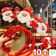 Christmas Children Small Gifts Santa Claus Headband New Year's Day Kindergarten Prizes Gifts for Children
