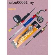 Tire Quick Extension Rod Extension Tool Inflation Rod Hand Key Inflator Shockproof Tire Pressure Gun