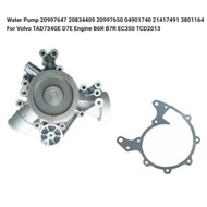 Water Pump 20997647 20834409 20997650 For Volvo TAD734GE D7E Engine B6R B7R EC350 DEUTZ TCD2013