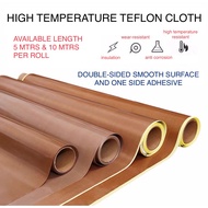 Fabrics Smooth Rough Surface Teflon/Fibreglass Cloth Adhesive Teflon Cloth 0.08mm, 0.11mm, 0.13mm & 