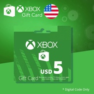US Xbox Live Gift Card 5 USD