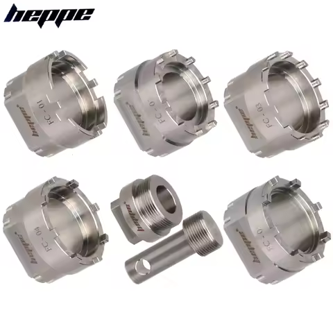 HEPPE Bike Crank Removal Wrench Crank Spider Locking Ring Installation/Removal Tool for ROTOR/Cannon