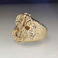 New 18k Men's Ring Hee US Dollar Ring