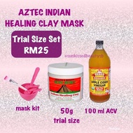 Aztec Secret Indian Healing Clay Mask TRIAL SET