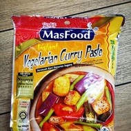 MASFOOD INSTANT VEGETARIAN CURRY PASTE/PERENCAH KARI SAYURAN SEGERA