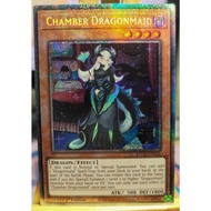 [KW2 Yugioh] [EN-UK] [Waifu] Chamber Dragonmaid Card - ETCO-EN026 - Starlight Rare 1st Edition