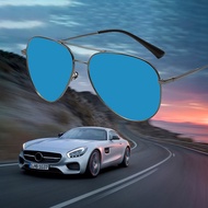 Retro Pilot Sunglasses Classic Aviator Eyeglasses Safer Driving Eyewear Goggles For Driver Double Br