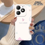 HP Latest ITEL A90 Softcase - ORORA - Casing ITEL A90 - Aesthetic case Motif - ITEL - Softcase ITEL 