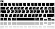 Russian Language Silicone Keyboard Cover Skin for MacBook Pro 16 inch A2141 2019+,for MacBook Pro 13