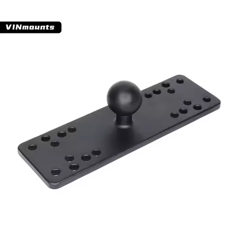 1" Ball head Aluminum Fish Finder Mount Marine Electronic/Depth Finder Mount Compatible with Garmin,