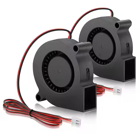 DC 5V 12V 24V 50x50x15mm Centrifugal Cooler 2Pin Radial Fan 5015 Turbo Blower Fan 5cm 50mm Radiator