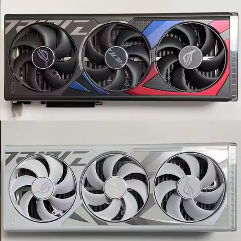 Original Used For Asus ROG Strix GeForce RTX4090 24GB OC Graphic Card Heatsink Cooling Fan or Bad PC