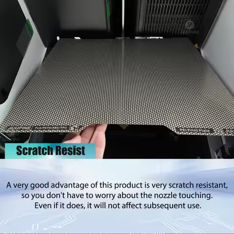 H2D Build Plate Pei Honeycomb Pei Squar Dould Sided Spring Steel Plate 350x320mm For Bambu Lab H2D B