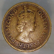 香港 硬幣 1965年 五仙 5仙 Five Cents 5 Cents  #baga