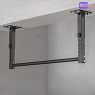 Pull Up Bar Perforated Household Dip Bar Adjustable Pull Up Bar Wall Mount Fitness Equipment