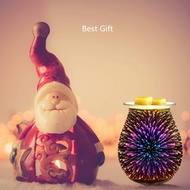 Bobolyn Glass Electric Oil Burner Wax Melt Burner Warmer Melter Fragrance Wax Burner for Home Office